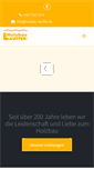Mobile Screenshot of holzbau-lauffer-gmbh.de
